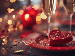 pngtree-valentines-dinner-background-red-heart-plate-with-champagne-glass-and-confetti-image_15599755