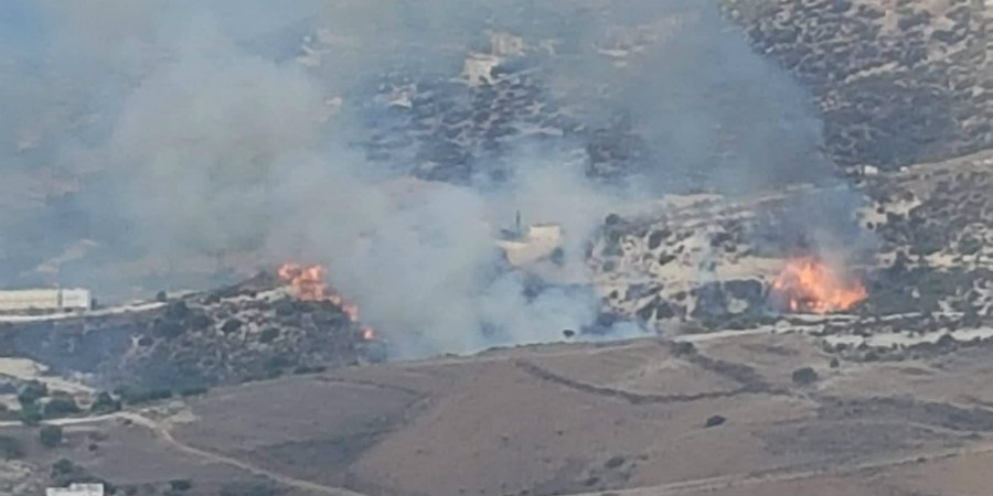 Τέθηκε υπό έλεγχο η πυρκαγιά – Στάχτη 35 εκτάρια γης στη Λεμεσό, συνεχείς οι αναζωπυρώσεις