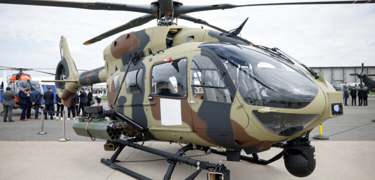 Opening of the International Aerospace Exhibition ILA at Schoenefeld Airport in Berlin