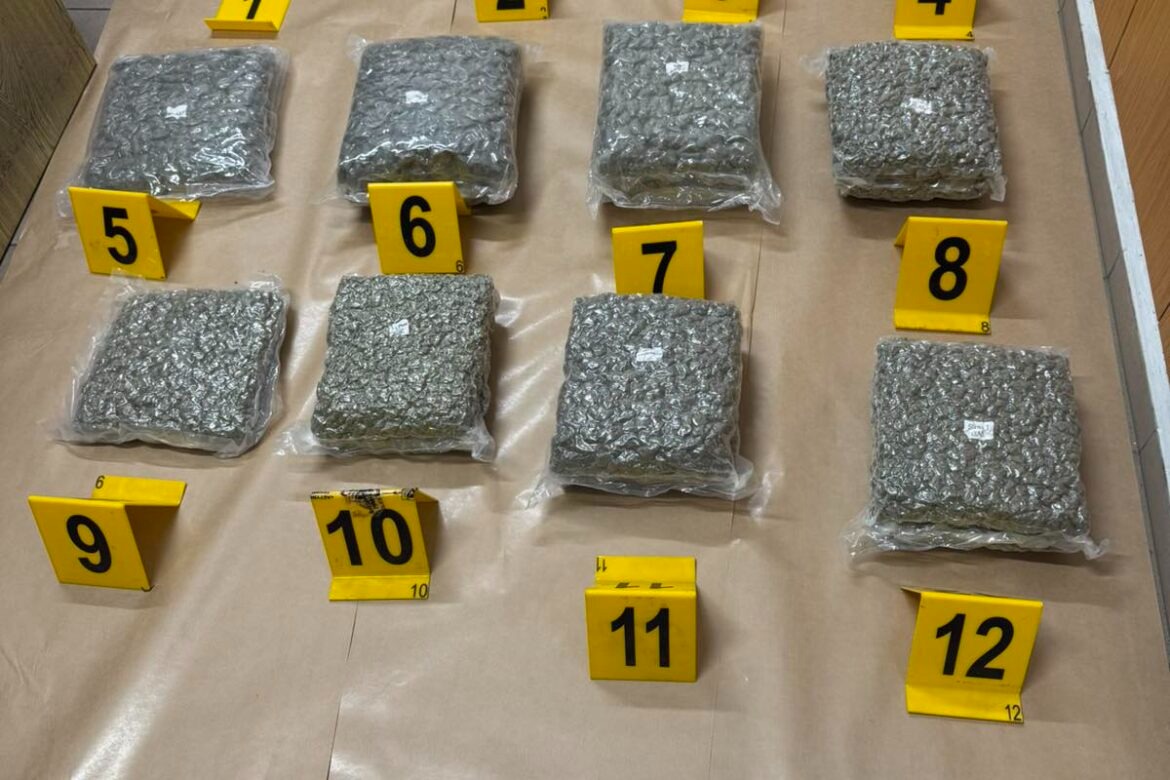 Σε 10 μέρες, κατασχέθηκαν συνολικά 92 κιλά ναρκωτικών στο αεροδρόμιο Λάρνακας