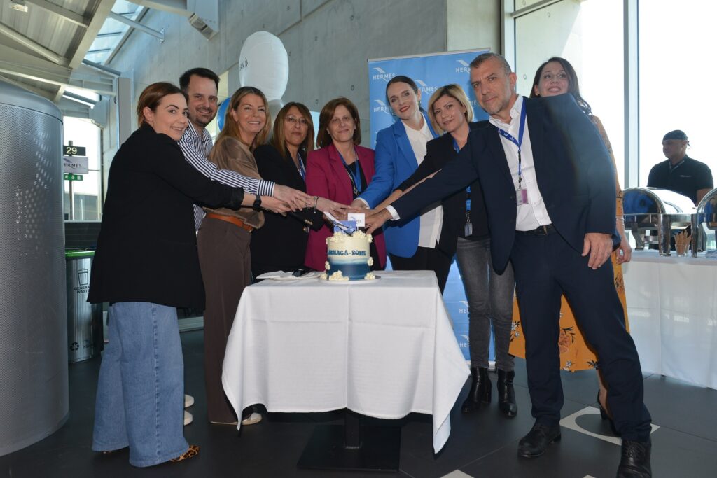 Η AEGEAN μαζί με την Ηermes Airports γιόρτασε την έναρξη της νέας απευθείας πτήσης της Λάρνακα – Ρώμη