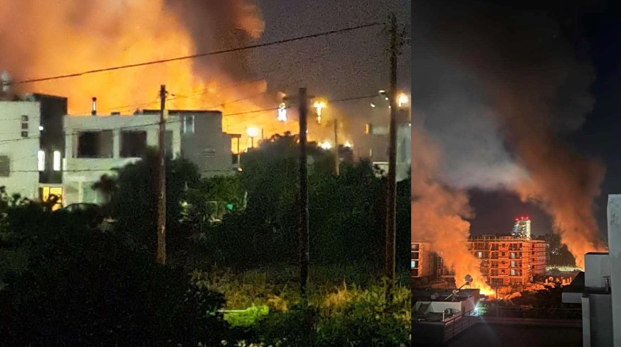 Μεγάλη ποσότητα κροτίδων και βεγγαλικών πίσω από τις εκρήξεις που σήκωσαν στο πόδι τη Λεμεσό