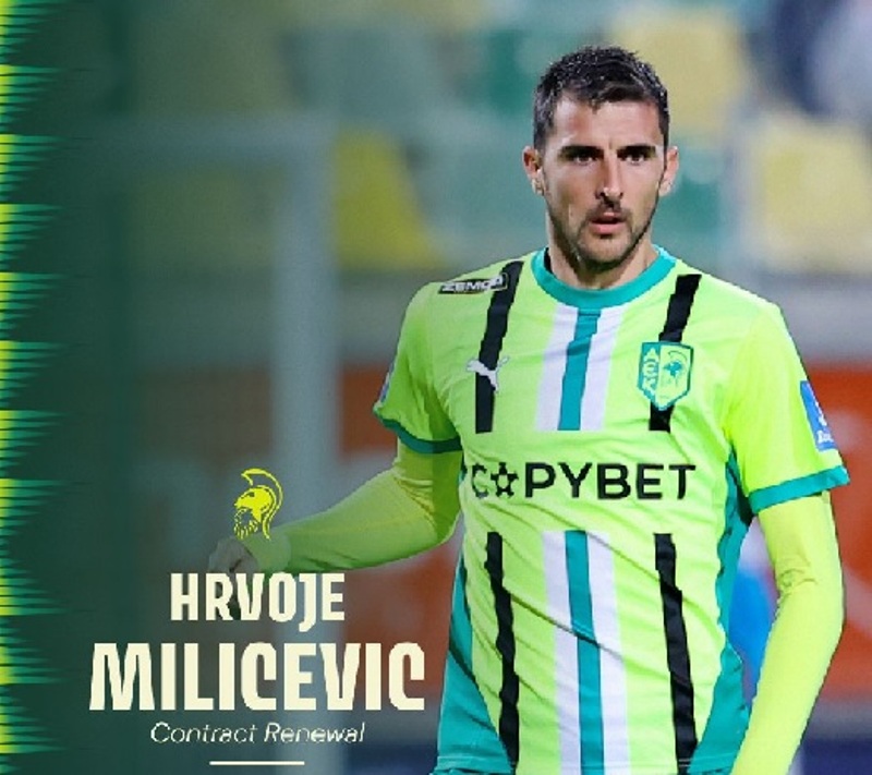 Ανανέωση της συνεργασίας με Hrovje Milicevic