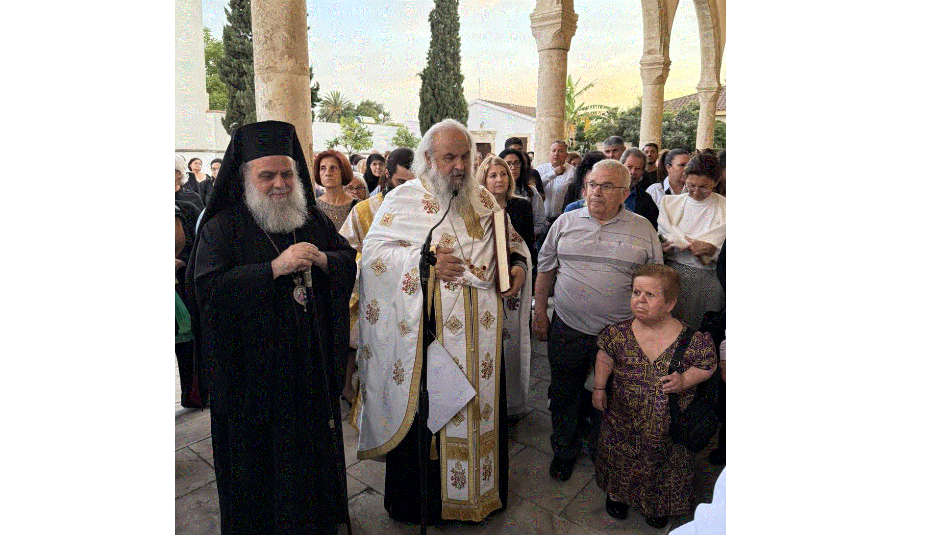 Ο Μητροπολίτης Κιτίου κ. Νεκτάριος στον Πανηγυρικό Εσπερινό του Αγίου Ιωάννου του Θεολόγου στη Λάρνακα