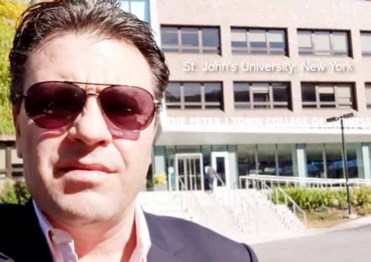 Νίκος Αντωνιάδης: Βραβεύτηκε από το Πανεπιστήμιο St. John’s University Νέας Υόρκης για την συμβολή του σε «Αξίες & Κοινωνική Συμπερίληψη»!