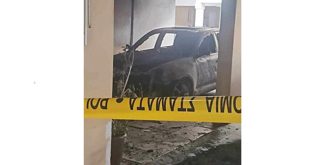 Στις φλόγες όχημα στην Ορόκλινη τα ξημερώματα – Καταστράφηκε ολοσχερώς