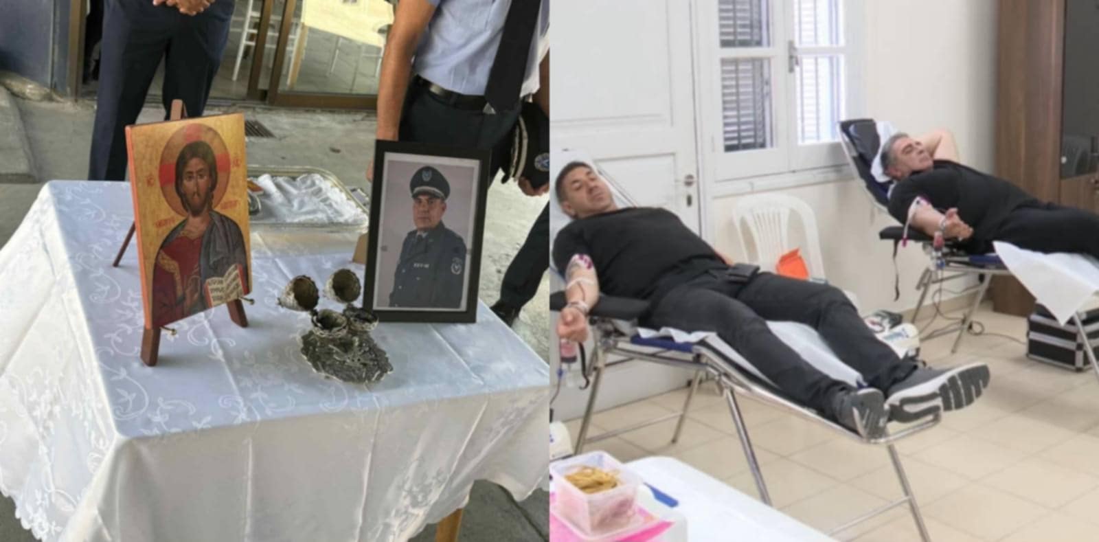 Ως ένδειξη τιμής και σεβασμού στο έργο που επιτέλεσε ως Αστυνομικός Διευθυντής, η πρώτη ετήσια αιμοδοσία εις μνήμη του Αστυνομικού Διευθυντή Λάρνακας Χαράλαμπου Ζαχαρίου (φώτο)