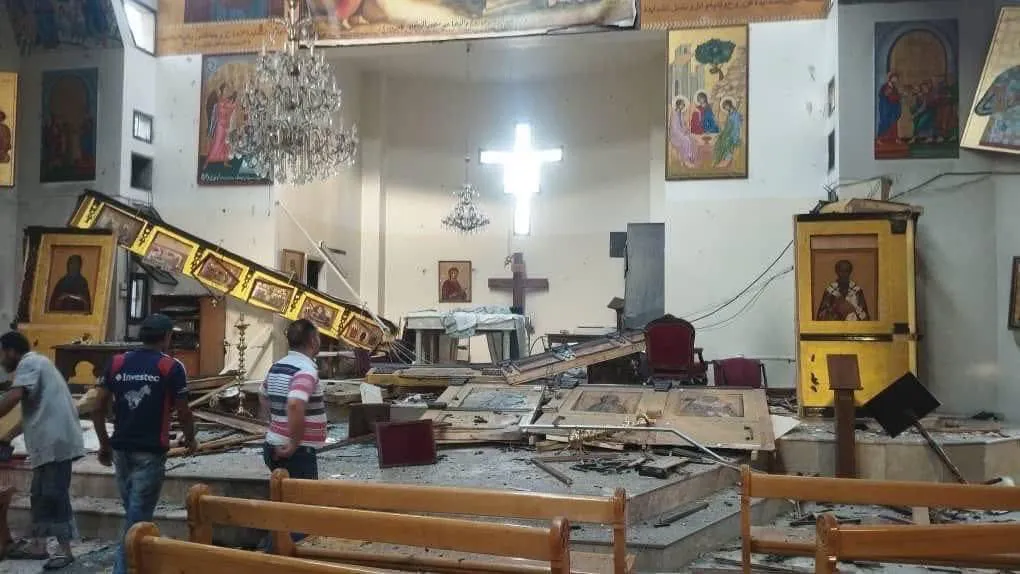 Πολύνεκρη επίθεση αυτοκτονίας στην Ορθόδοξη Εκκλησία Αγίου Ηλία στη Δαμασκό