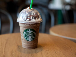 Frappuccino beverage from Starbucks Coffee