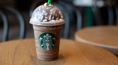 Frappuccino beverage from Starbucks Coffee