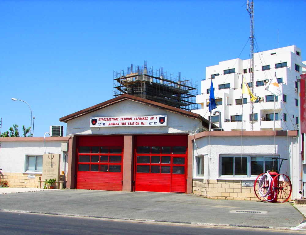 Στον ίδιο χώρο ο νέος (κεντρικός) Πυροσβεστικός Σταθμός Λάρνακας