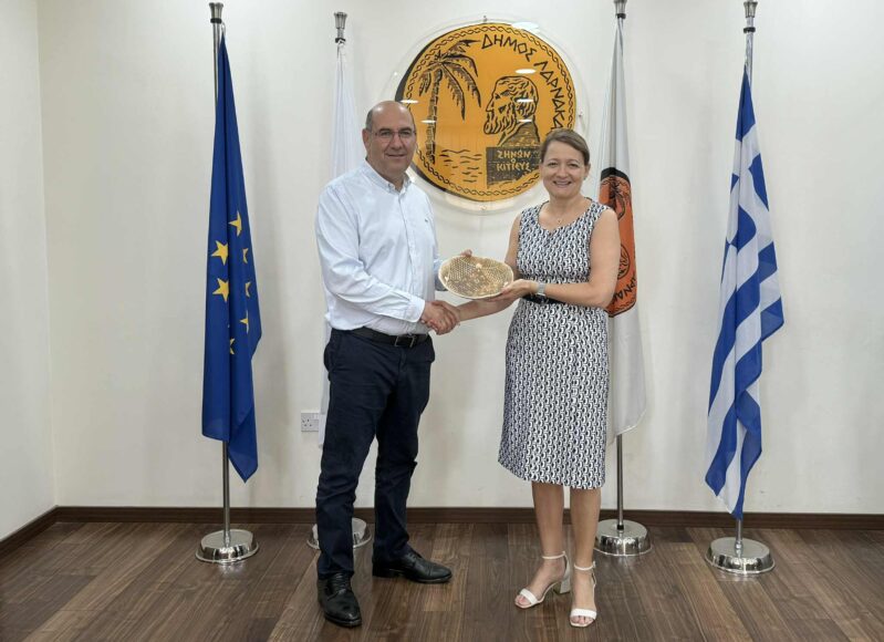 Συνάντηση με την Πρέσβειρα της Πορτογαλίας στην Κύπρο (2)