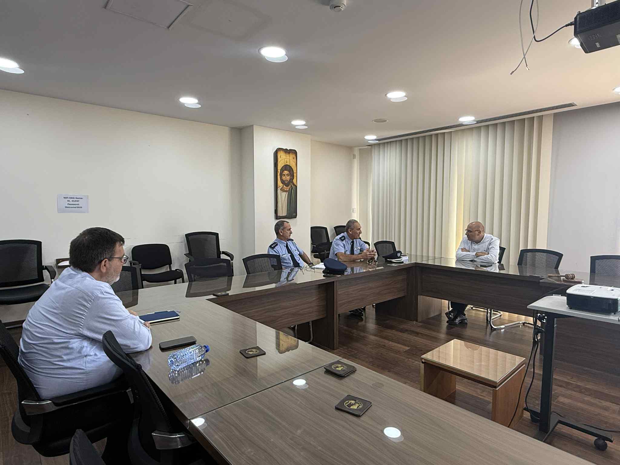 Συνάντηση Δημάρχου Λάρνακας με το νέο Αστυνομικό Διευθυντή Λάρνακας