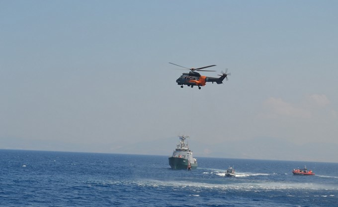 Βυθίστηκε σκάφος της FRONTEX στη Λέσβο, προσέκρουσε σε ξέρα