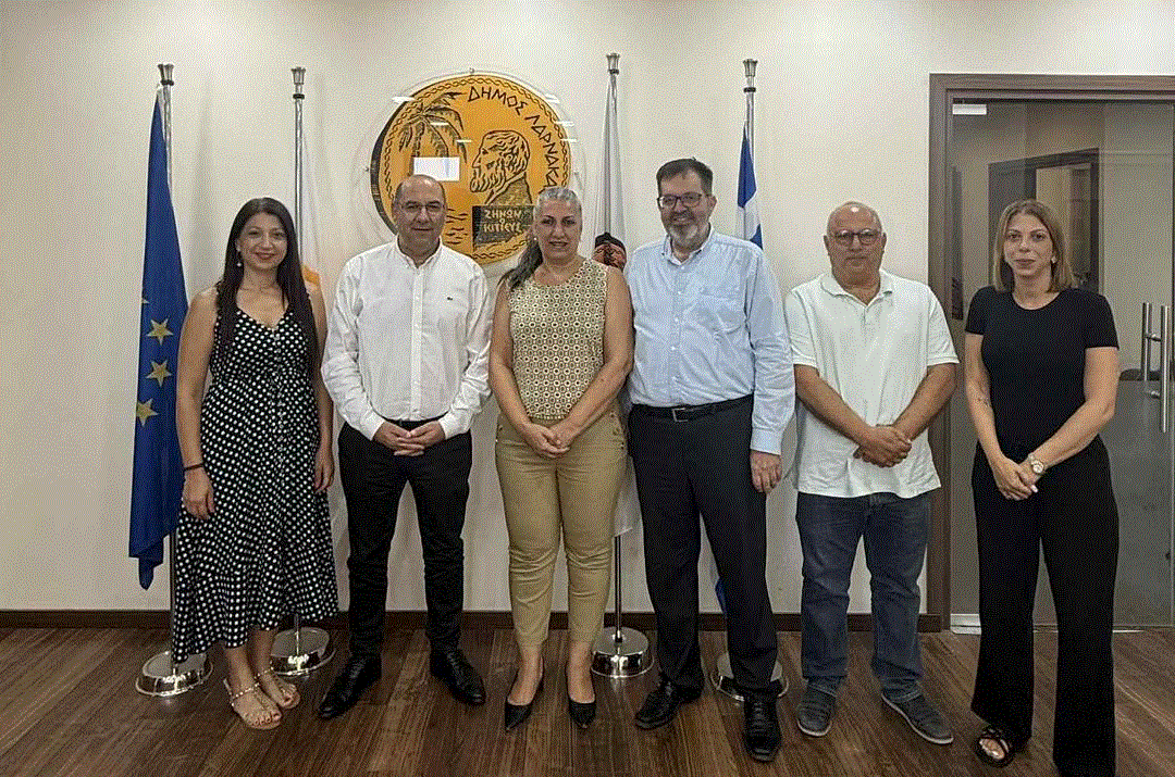 Συνάντηση Δημάρχου Λάρνακας με αντιπροσωπεία του ΑΚΕΛ και την Κοινωνική Λειτουργό για την ανέγερση Κοινωνικής Κατοικίας