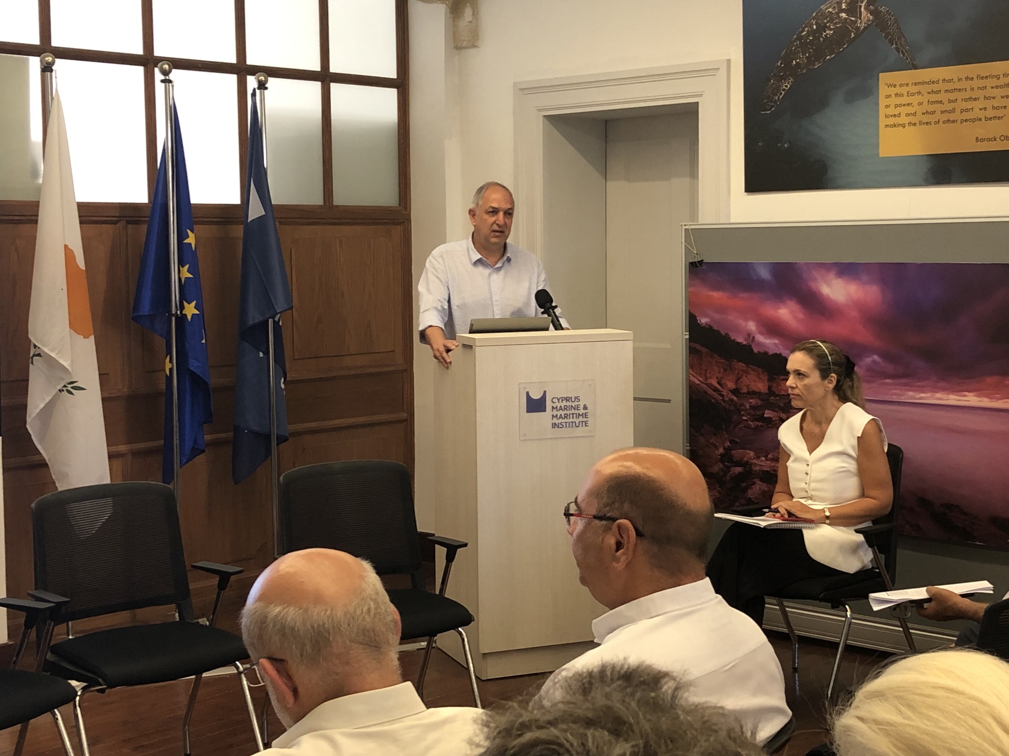Με απόλυτη επιτυχία έκλεισε στη Λάρνακα η εκδήλωση «Η Κύπρος και το Ευρωπαϊκό Σύμφωνο για τους Ωκεανούς»