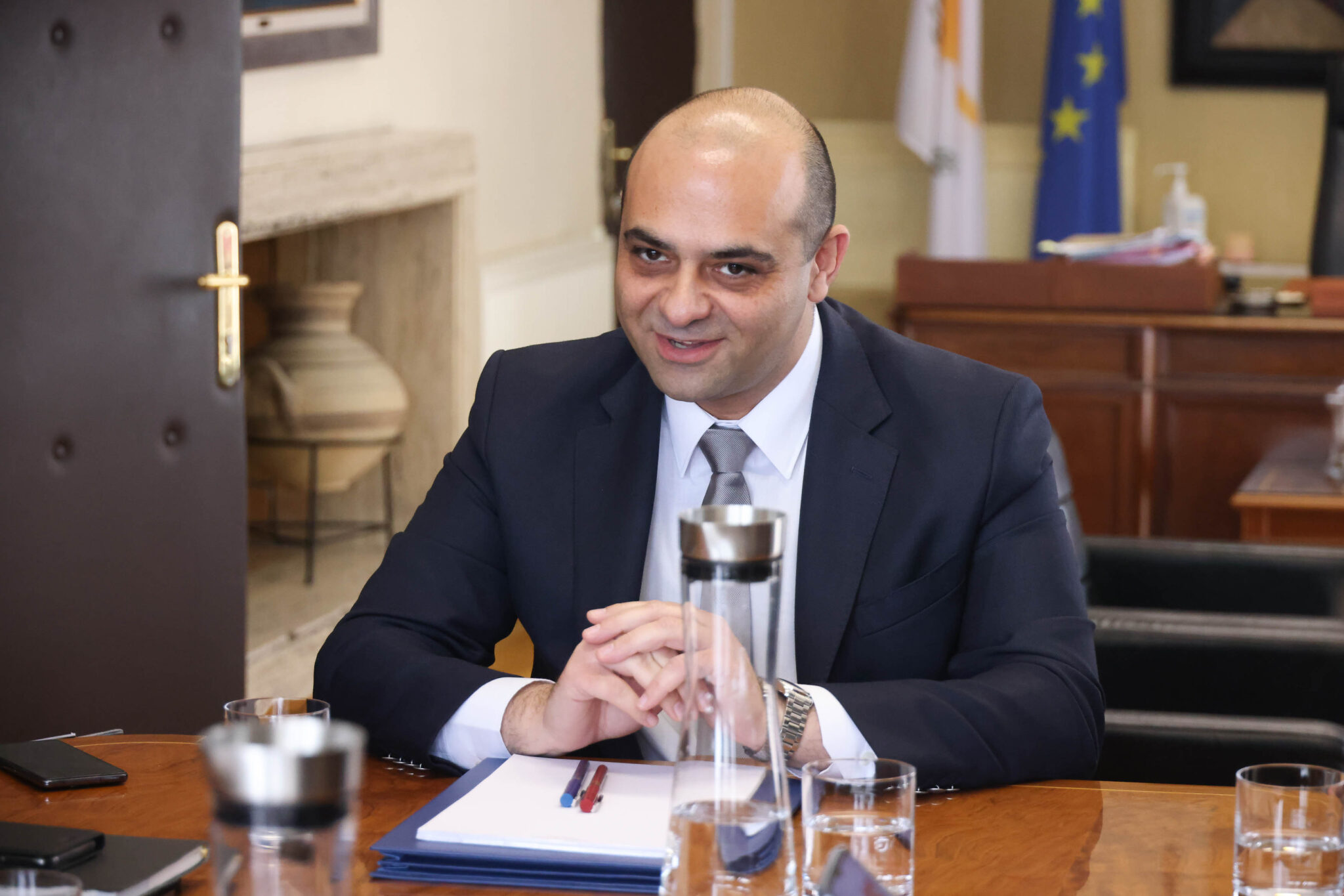 Είδε εργοδότες για ΑΤΑ ο Παναγιώτου