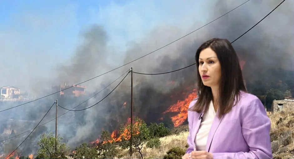 Οι πρώτες δηλώσεις της αρμόδιας Υπουργού για την φονική πυρκαγιά