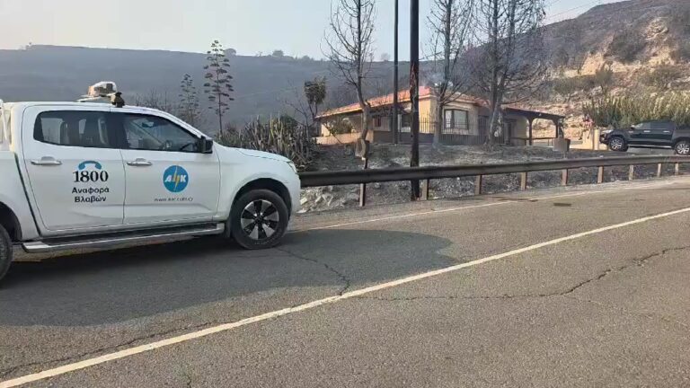 Σ’ αυτά τα χωριά δεν υπάρχει ηλεκτρικό ρεύμα λόγω της φονικής πυρκαγιάς – Εντατικές προσπάθειες της ΑΗΚ για αποκατάσταση του καμένου δικτύου