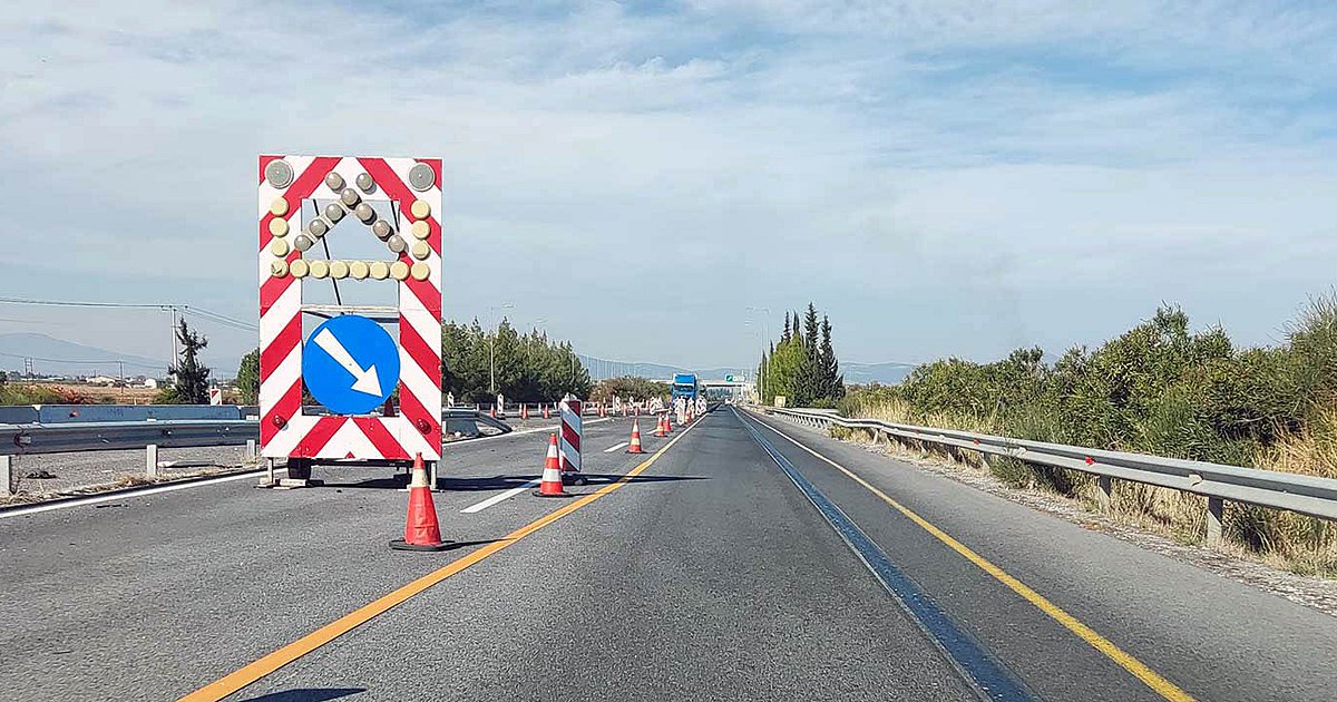 Εργασίες στον αυτοκινητόδρομο Αγίας Νάπας – Αεροδρομίου Λάρνακας 23 – Ιουλίου
