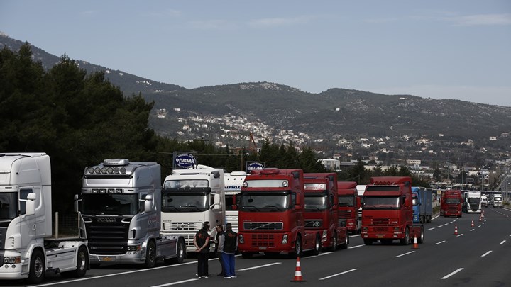 Στους δρόμους της Λευκωσίας 57 φορτηγά λόγω διαμαρτυρίας – Επηρεάζονται δρόμοι