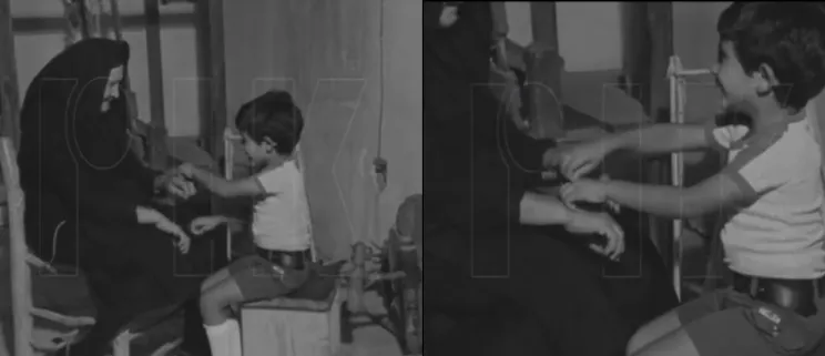 Η γιαγιά και το εγγονάκι που έκαναν viral την Κύπρο μιας άλλης εποχής