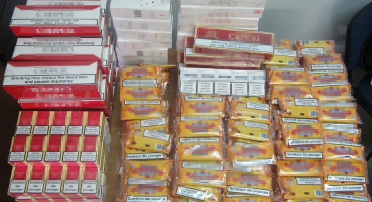 Πρόστιμο 80.000 ευρώ σε 44χρονο που είχε φορτώσει τρία αυτοκίνητα με λαθραίο καπνό