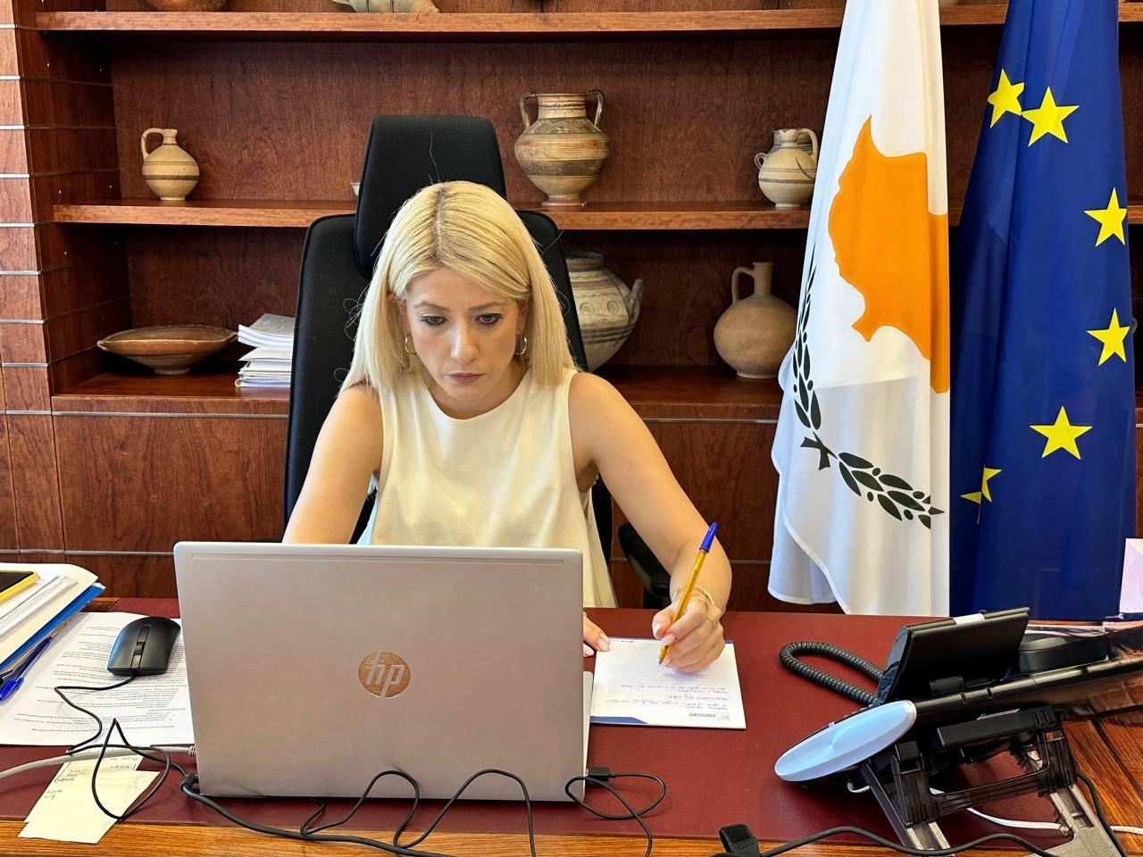 Η Πρόεδρος του ΔΗΣΥ κ. Αννίτα Δημητρίου συμμετείχε σε Σύνοδο Αρχηγών του ΕΛΚ μέσω τηλεδιάσκεψης για την Ουκρανία