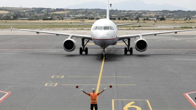 Aegean; Aegean Airlines; Fraport; Makedonia Airport; SKG; Thessaloniki; airplane; airport; arrival; flight; international; movement restrictions; Αεροδρόμιο Μακεδονία; Διεθνής Κρατικός Αερολιμένας Θεσσ; Θεσσαλονίκη; άρση μέτρων; άφιξη; αεροδιαάδρομος; αεροδρόμιο; αεροδρόμιο Μακεδονία; αεροπλάνο; αεροσκάφος; διεθνής; ελάφρυνση μέτρων; εξωτερικού; πρώτη πτήση; πτήση;