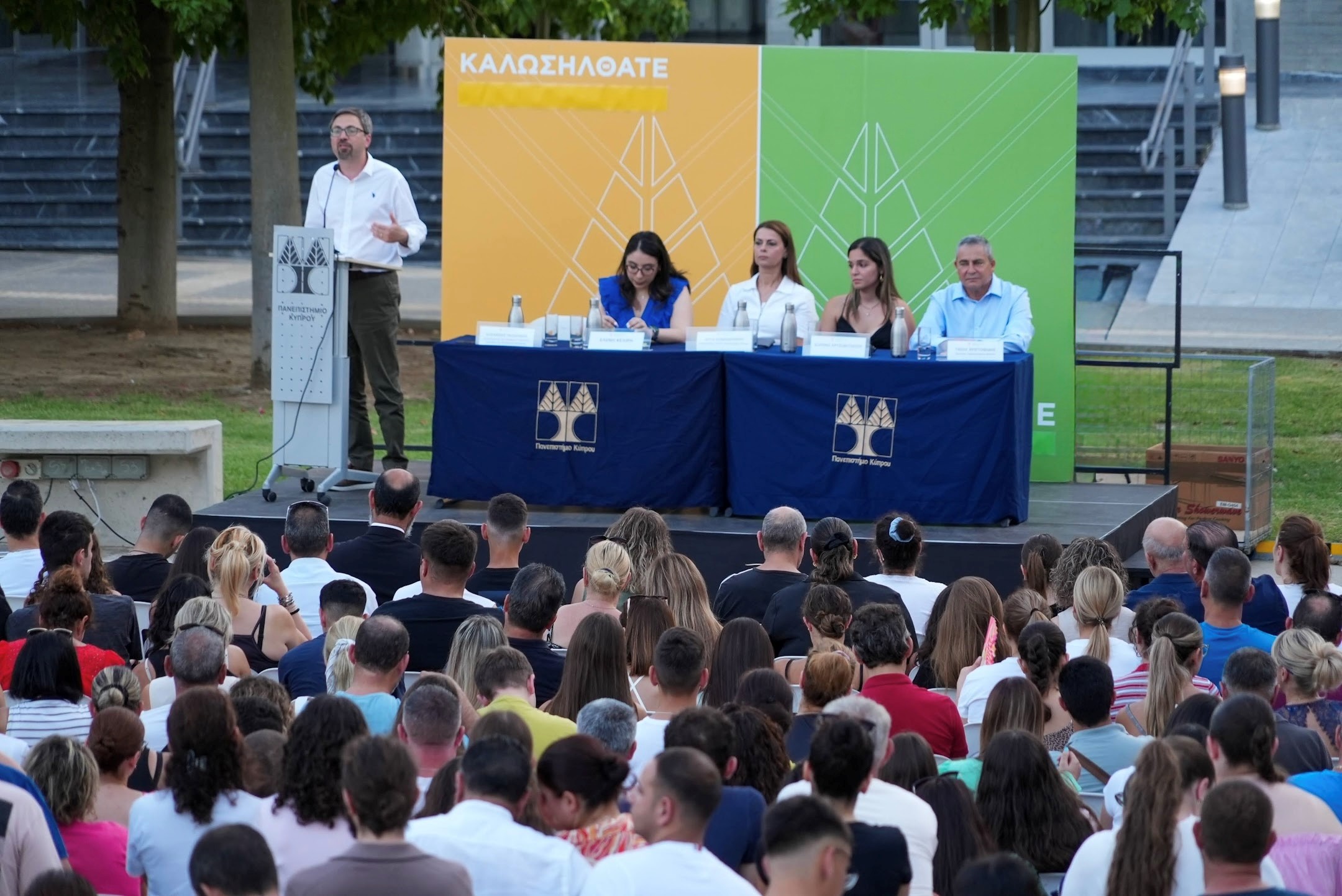 Μια νέα πορεία ξεκινά στην κοινότητα της γνώσης, της έμπνευσης και της προοπτικής -Υποδοχή νέων φοιτητών/τριών από όλη την Κύπρο