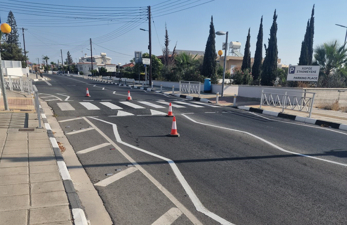 Συντήρηση και επαναχρωματισμό των διαβάσεων πεζών στο Δημοτικό Διαμέρισμα Βορόκληνης Συντήρηση και επαναχρωματισμό των διαβάσεων πεζών στο Δημοτικό Διαμέρισμα Βορόκληνης