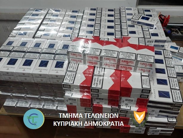 Πρόστιμα χιλιάδων ευρώ από το Τμήμα Τελωνείων για λαθρεμπόριο τσιγάρων (φώτο)