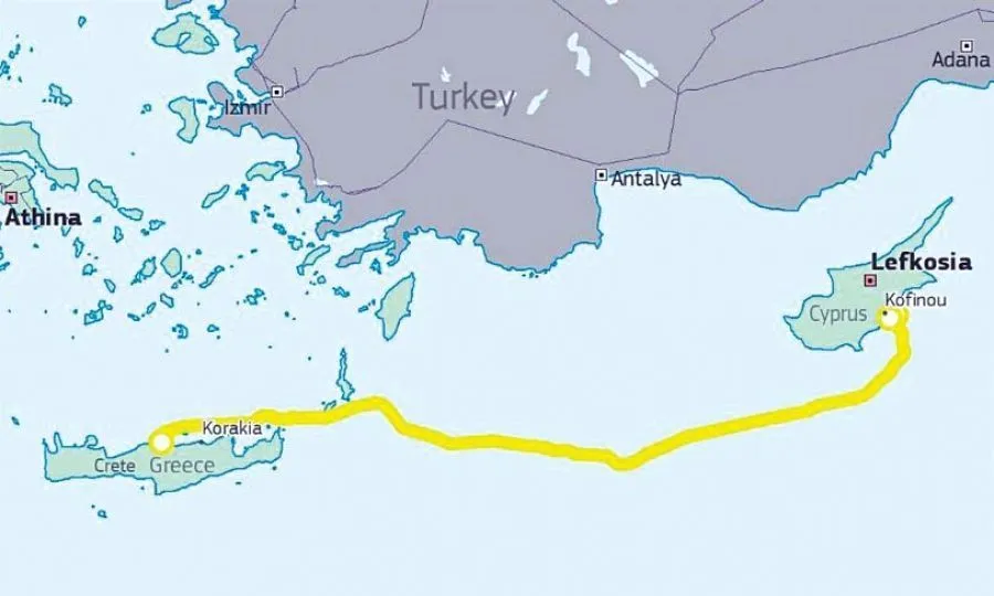 Εντός διμήνου η επανέναρξη των ερευνών για το καλώδιο Κρήτης – Κύπρου Εντός διμήνου η επανέναρξη των ερευνών για το καλώδιο Κρήτης – Κύπρου
