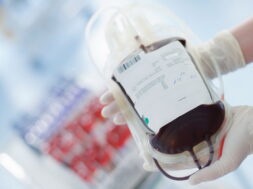 Blood transfusion bag