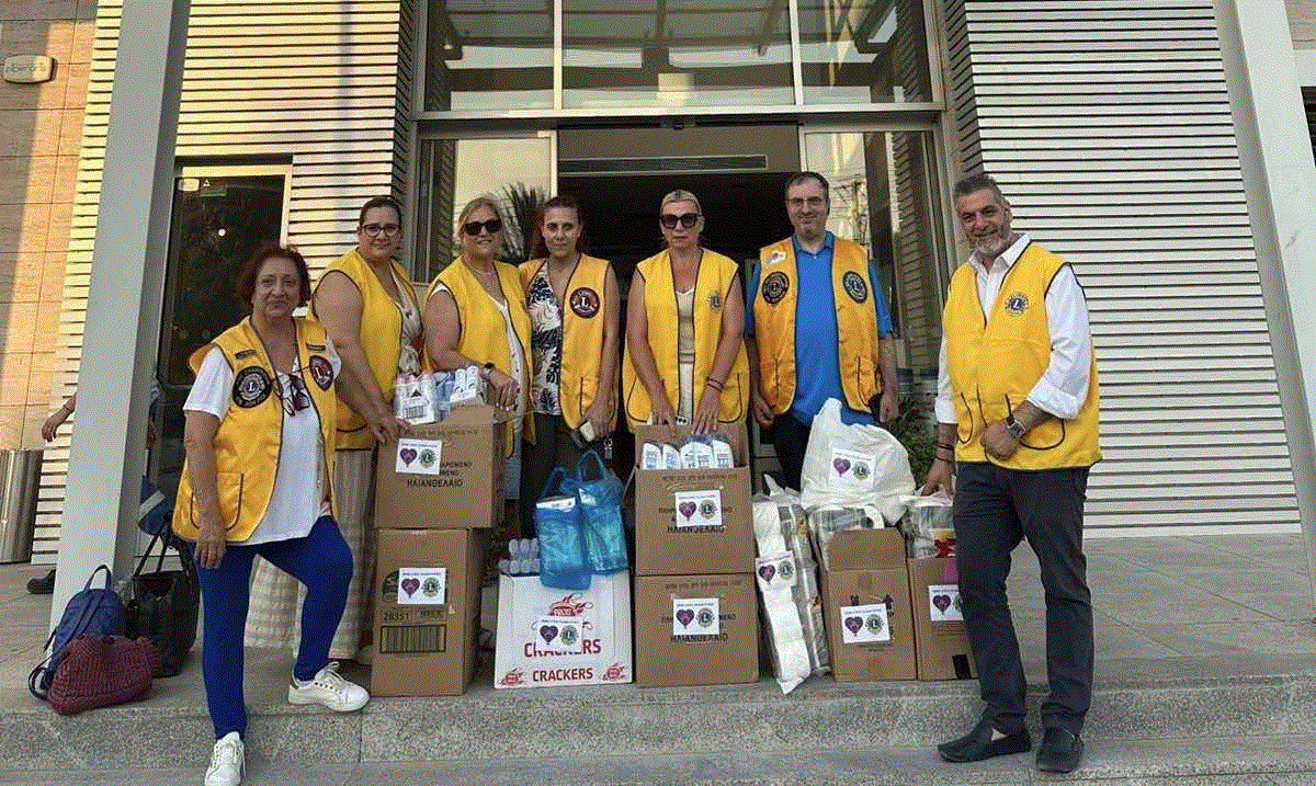 Οι Lions στο πλευρό των πυρόπληκτων της Ορεινής Λεμεσού (φώτο)
