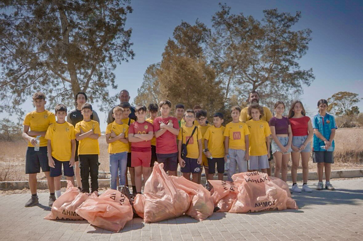 ΑΕΚ Cares: Πήγαν στο Παττίχειο και έστειλαν το μήνυμα ότι η φροντίδα του περιβάλλοντος είναι υπόθεση όλων μας