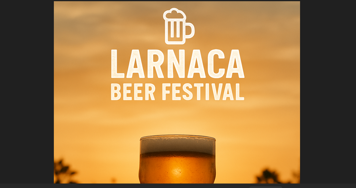 Η Λάρνακα ετοιμάζεται για το 1ο Larnaca Beer Festival στην πλατεία Ζουχουρί