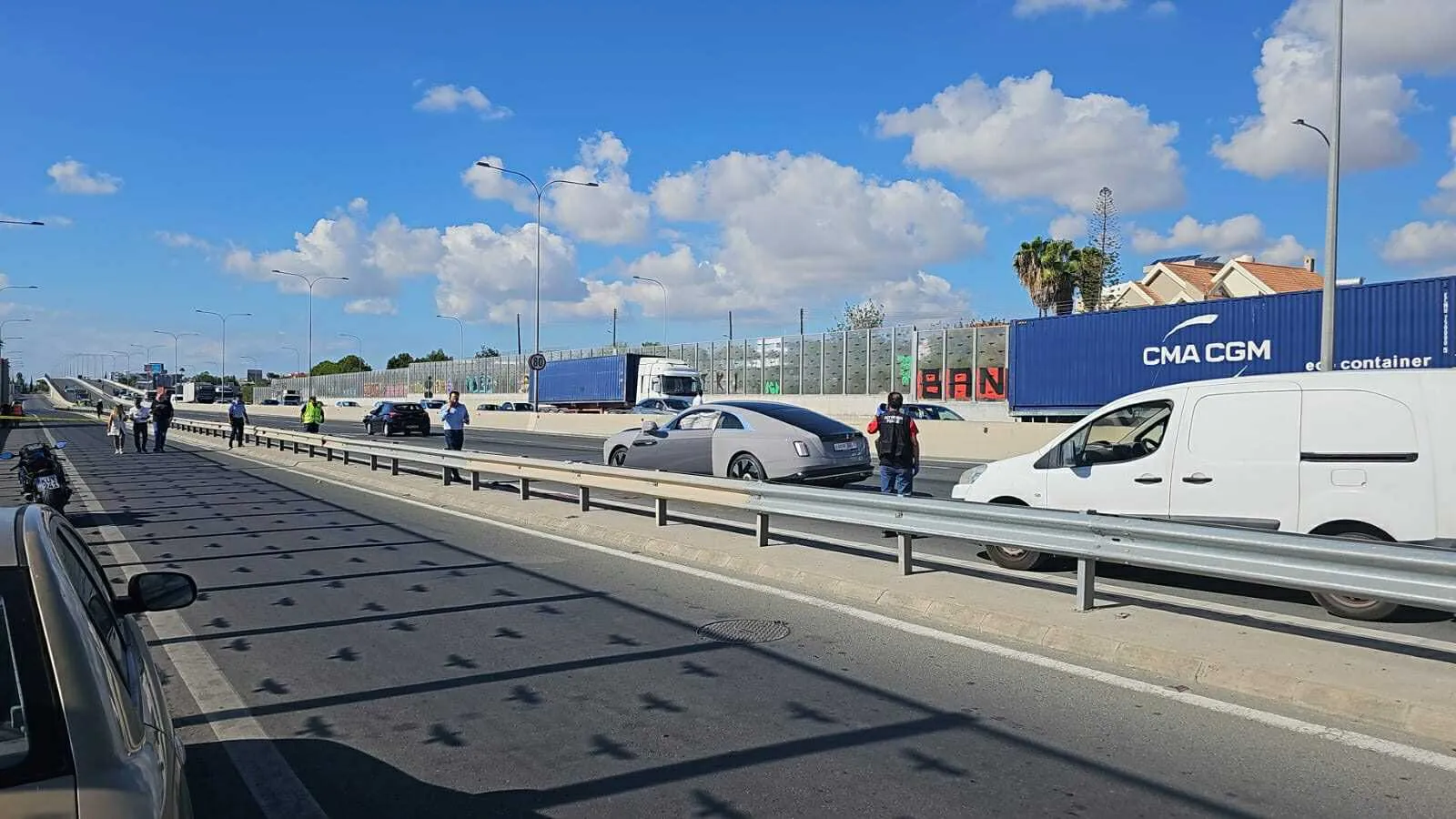 Λεμεσός: Πυκνή τροχαία κίνηση στον αυτ/δρομο – Η έκκληση της Αστυνομίας (βίντεο)