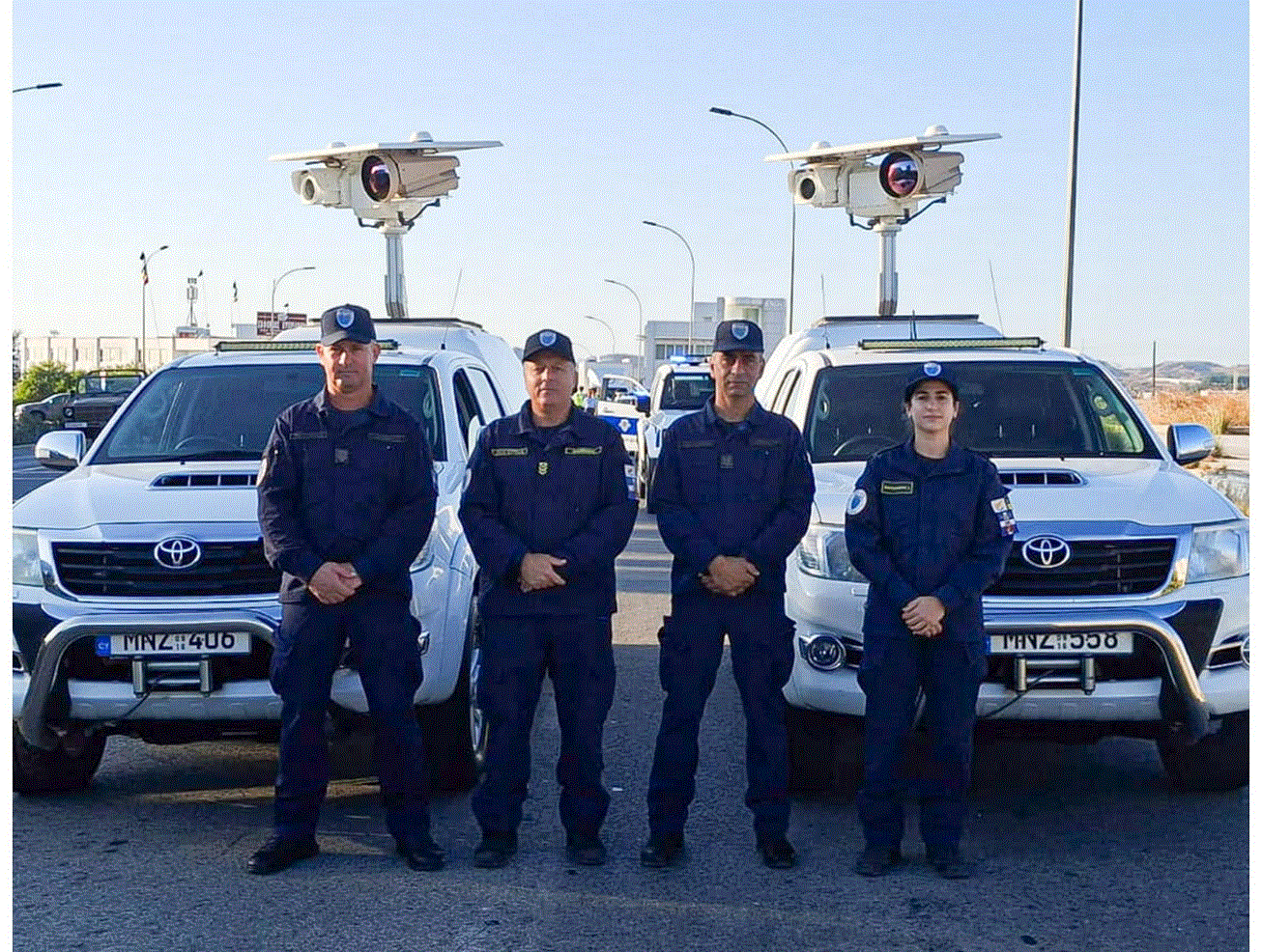 Το Κέντρο Συντονισμού Έρευνας και Διάσωσης Λάρνακας, στη στρατιωτική παρέλαση της 1ης Οκτωβρίου 2025  (φώτο)