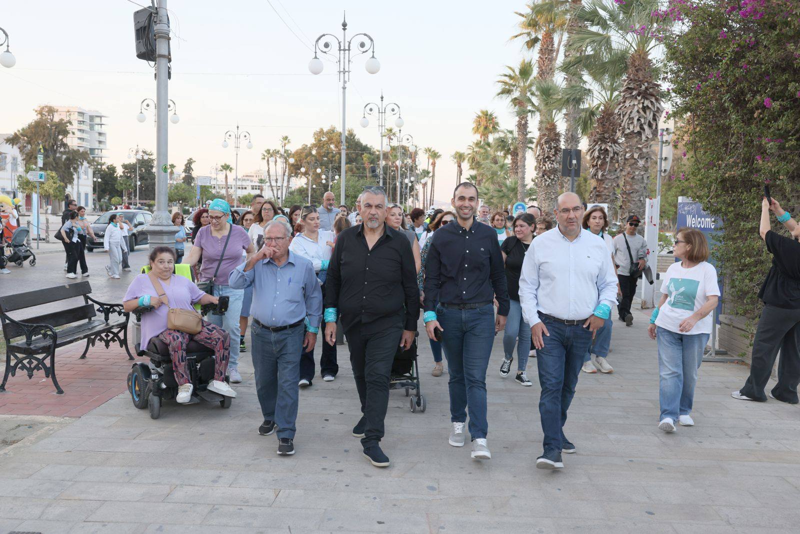 Με επιτυχία η καθιερωμένη εκδήλωση «Περπατώ με τους Ρευματοπαθείς» στον πεζόδρομο των Φοινικούδων στη Λάρνακα