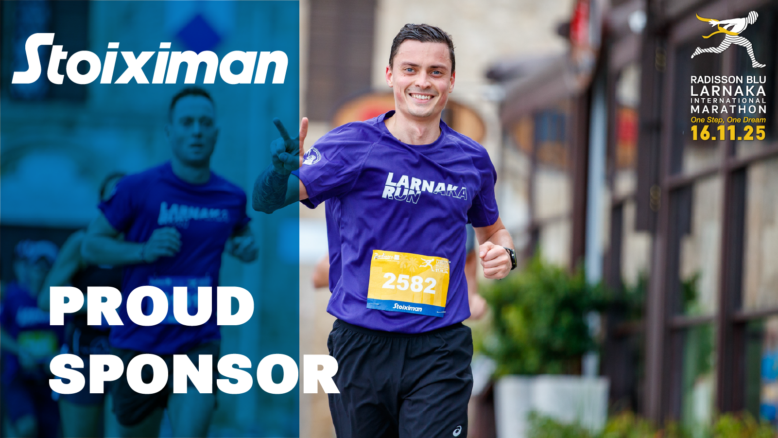 Η Stoiximan συνεχίζει δυναμικά στο πλευρό του Radisson Blu Διεθνούς Μαραθωνίου Λάρνακας