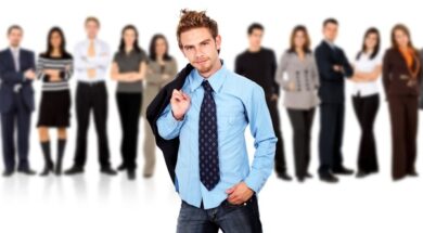 business team with young entrepreneur