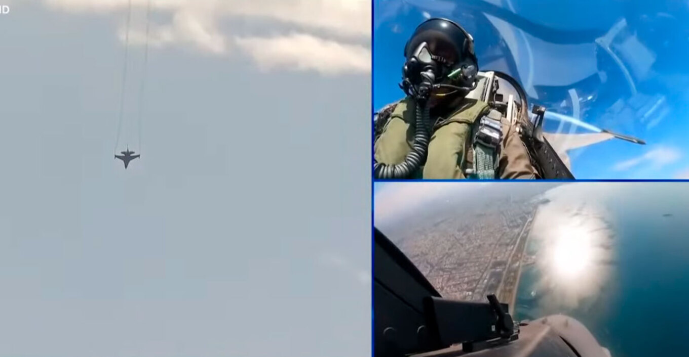 Συγκίνησε ο πιλότος του F16: Τιμάμε εκείνους που ύψωσαν το «ΟΧΙ» και πέταξαν πάνω από κάθε φόβο Συγκίνησε ο πιλότος του F16: Τιμάμε εκείνους που ύψωσαν το «ΟΧΙ» και πέταξαν πάνω από κάθε φόβο