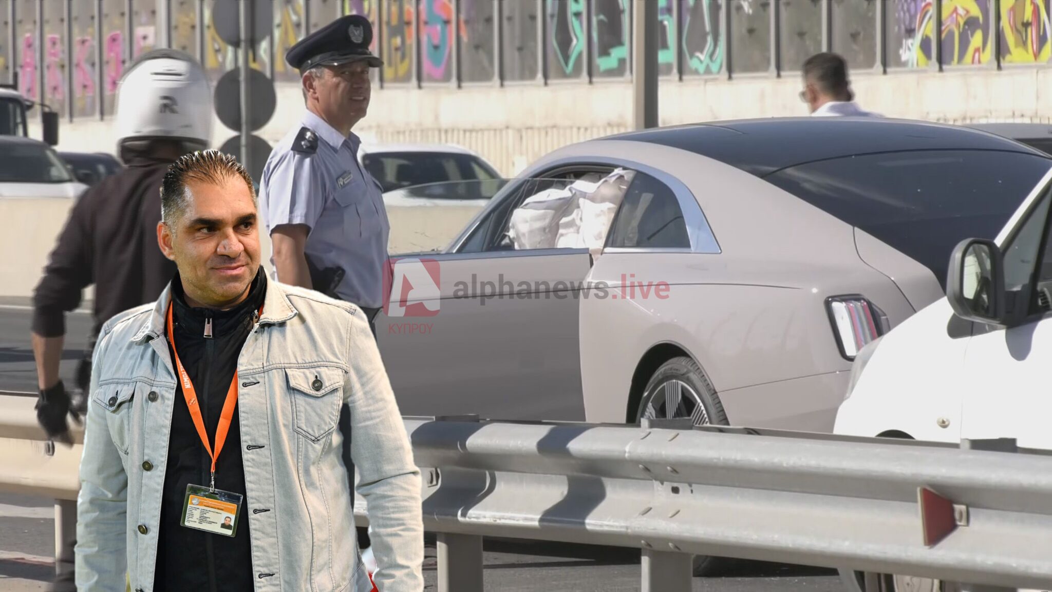 «Γάζωσαν» τον Σταύρο Δημοσθένους έξω από το σπίτι του, θρίλερ στον αυτοκινητόδρομο