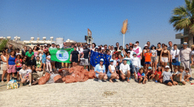 Εκστρατεία καθαριότητας στην παραλία Γιαννάδες (2)