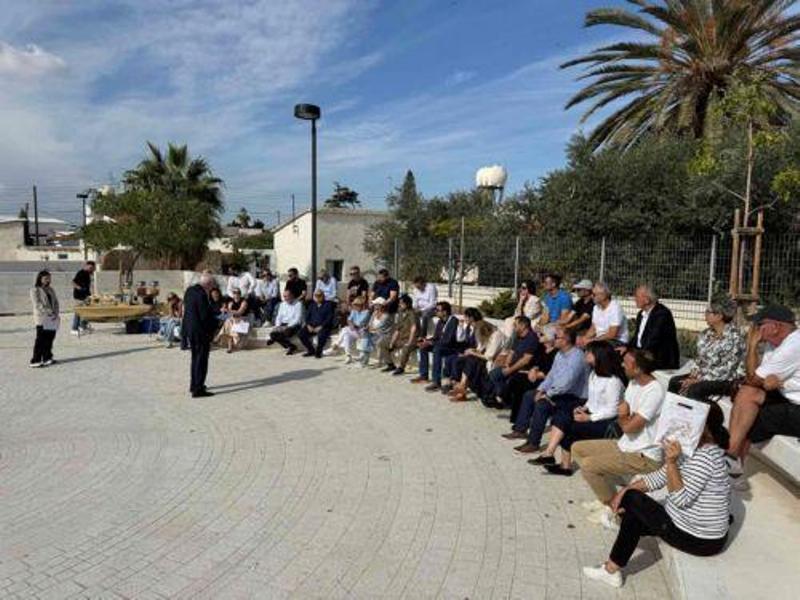 Παρουσίαση της Α’ φάσης τοποθέτησης γλυπτών στο Πάρκο Καλλιτεχνών «Μεσόγειος» στη Λάρνακα