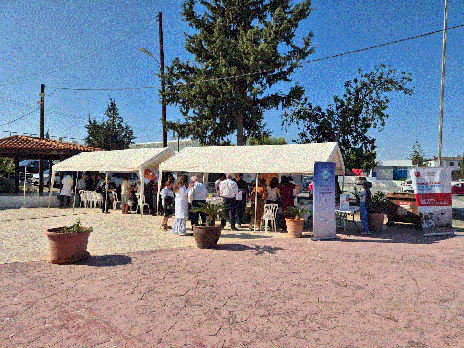 Ο Δήμος Λάρνακας συνεχίζει τις δράσεις πρόληψης και φροντίδας υγείας στους προσφυγικούς οικισμούς (φώτο)