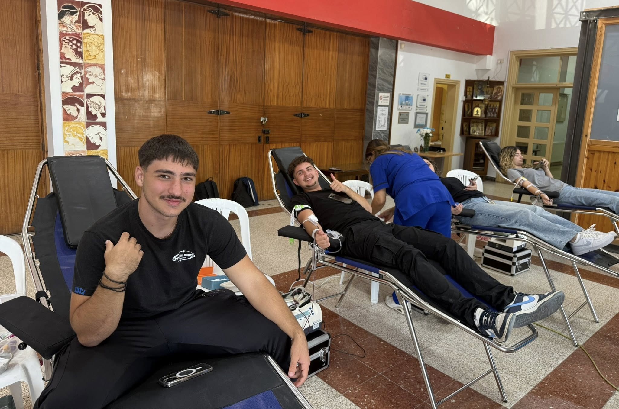 Με επιτυχία η καθιερωμένη Αιμοδοσία στο Λύκειο Αγίου Γεωργίου Λάρνακας (φώτο)