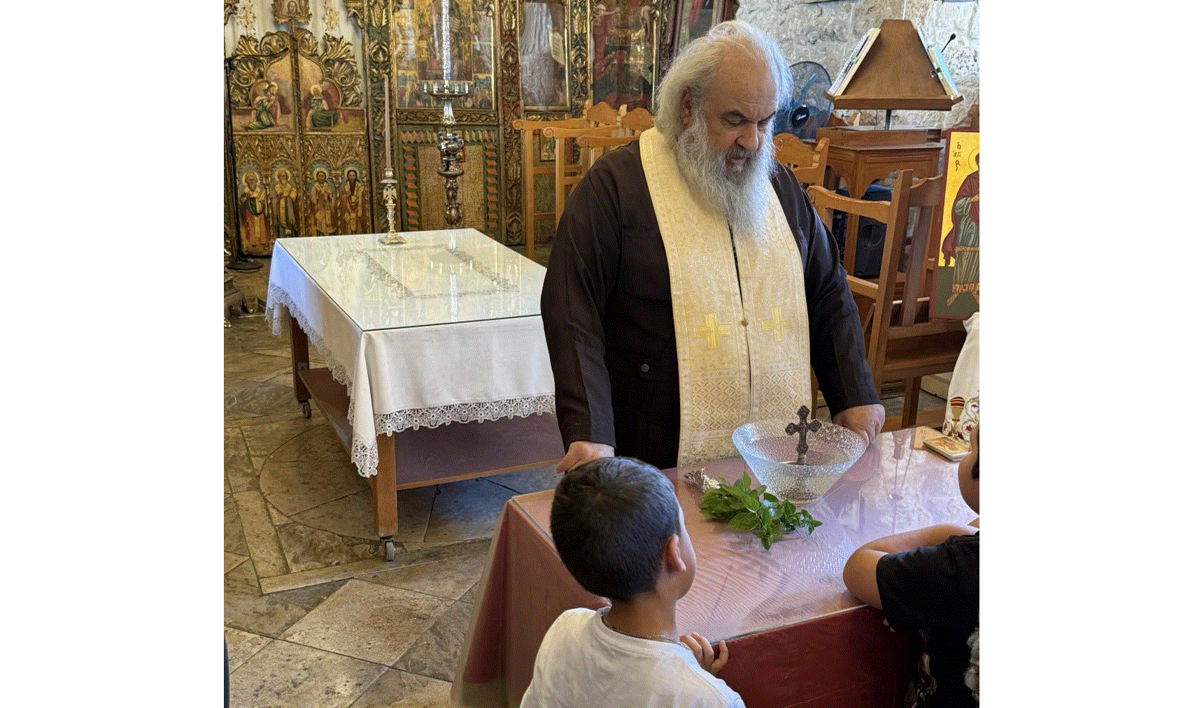 Αγιασμός στον Ιερό Ναό Αγίου Ιωάννη του Θεολόγου με αφορμή την έναρξη των Κατηχητικών Συνάξεων