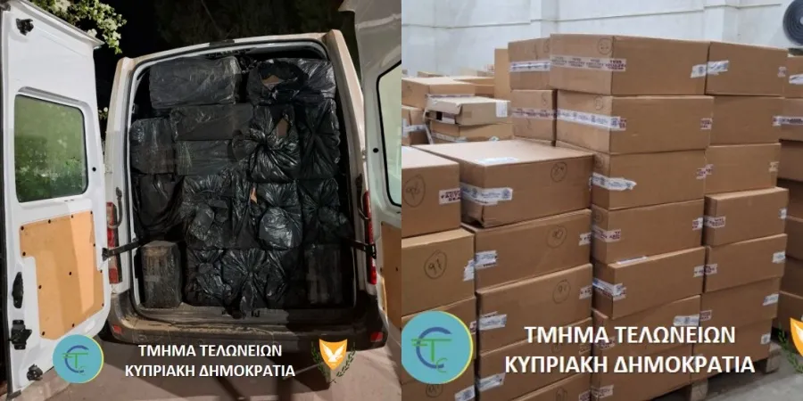 Εντόπισαν παράνομα τσιγάρα αξίας €380,000 στα Λύμπια – Υποψίες σύνδεσης με Πύλα